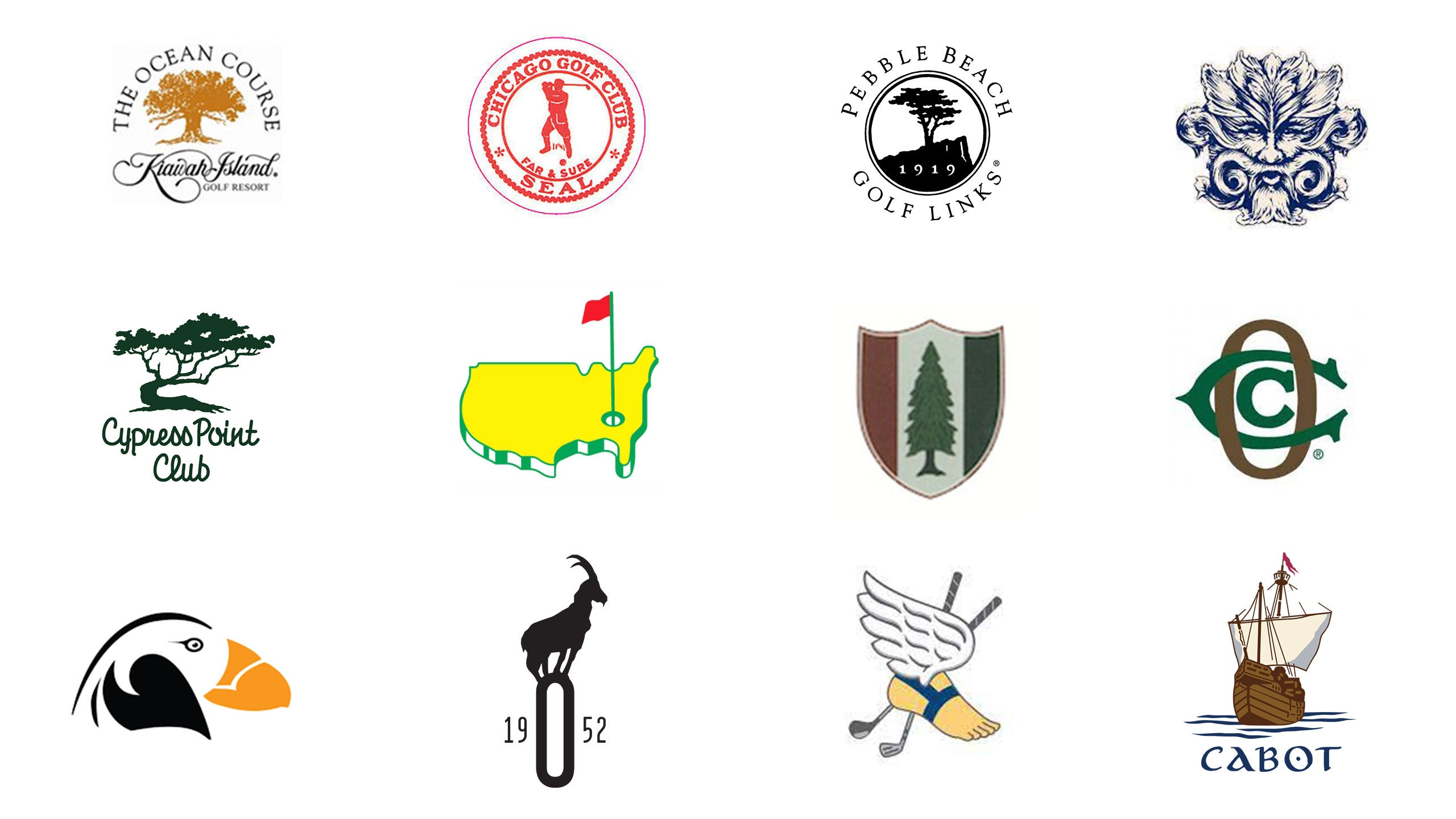 How many golf-course logos on your outfit is too many?
